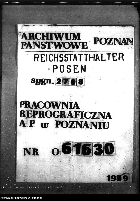 Obraz 1 z jednostki "Reichswirtschaftshilfe im Wartheland. Entwicklungsübersicht von Beginn bis 1942"