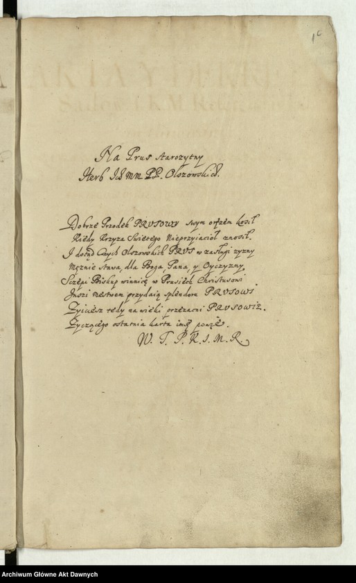 Obraz 8 z kolekcji "Referendaria Koronna111"