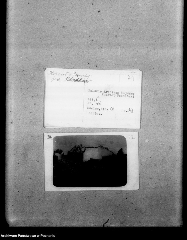 Obraz 19 z jednostki "Fotografie związane z wojną między innymi zdjęcie z frontu niemiecko- austriacko-rosyjskiego od Tobołowa do Galicji 1916 - 1918, sztab Legionów Polskich z 1914 roku w czasopiśmie "Welt am Bild", afisze satyryczne, karty, bony żywnościowe i tym podobne"