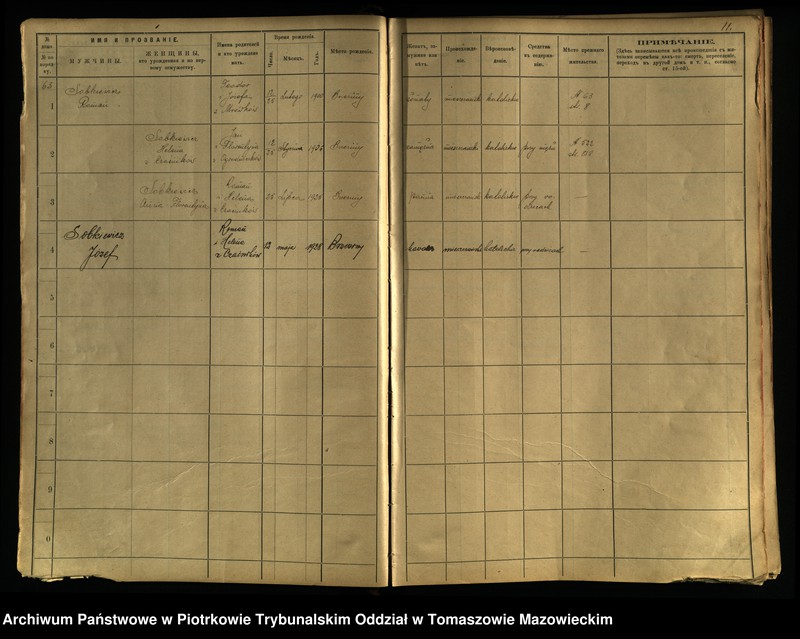 image.from.unit.number "[Księga ludności stałej miasta Brzezin tom II]"