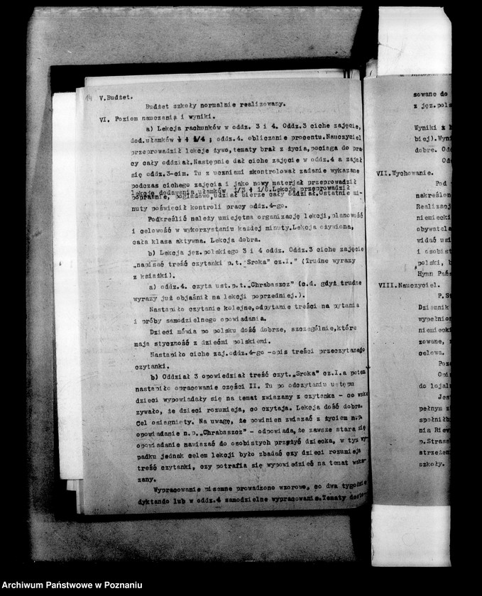 Obraz 18 z jednostki "Prywatna Szkoła Powszechna z niemieckim językiem nauczania Szydłowiec powiat Gniezno"