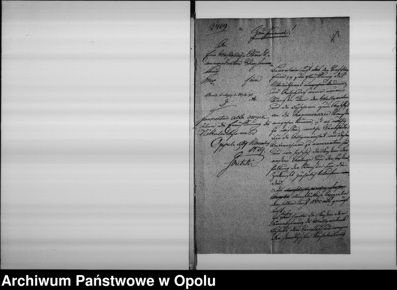 Obraz 11 z jednostki "Acta des Magistrats zu Oppeln betreffend: die Eröffnung des Nikolaithores de Anno 1843"