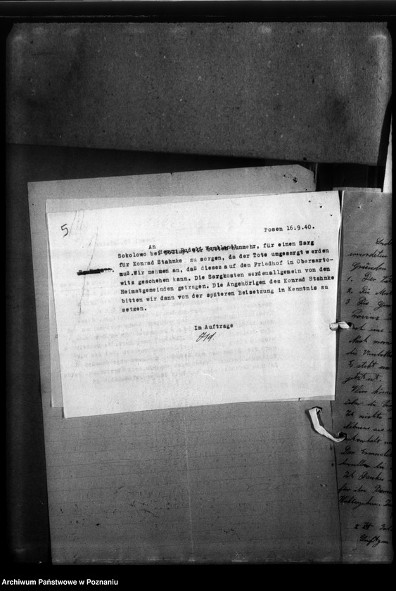 Obraz 10 z jednostki "Konrad Stanke aus Obersartowitz, Kreis Schwetz (Świecie)"