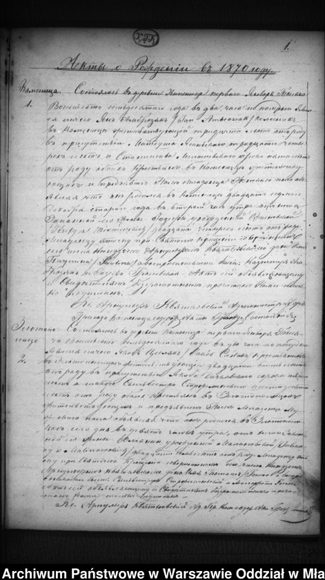 image.from.unit.number "Akta urodzeń, małżeństw, zgonów"