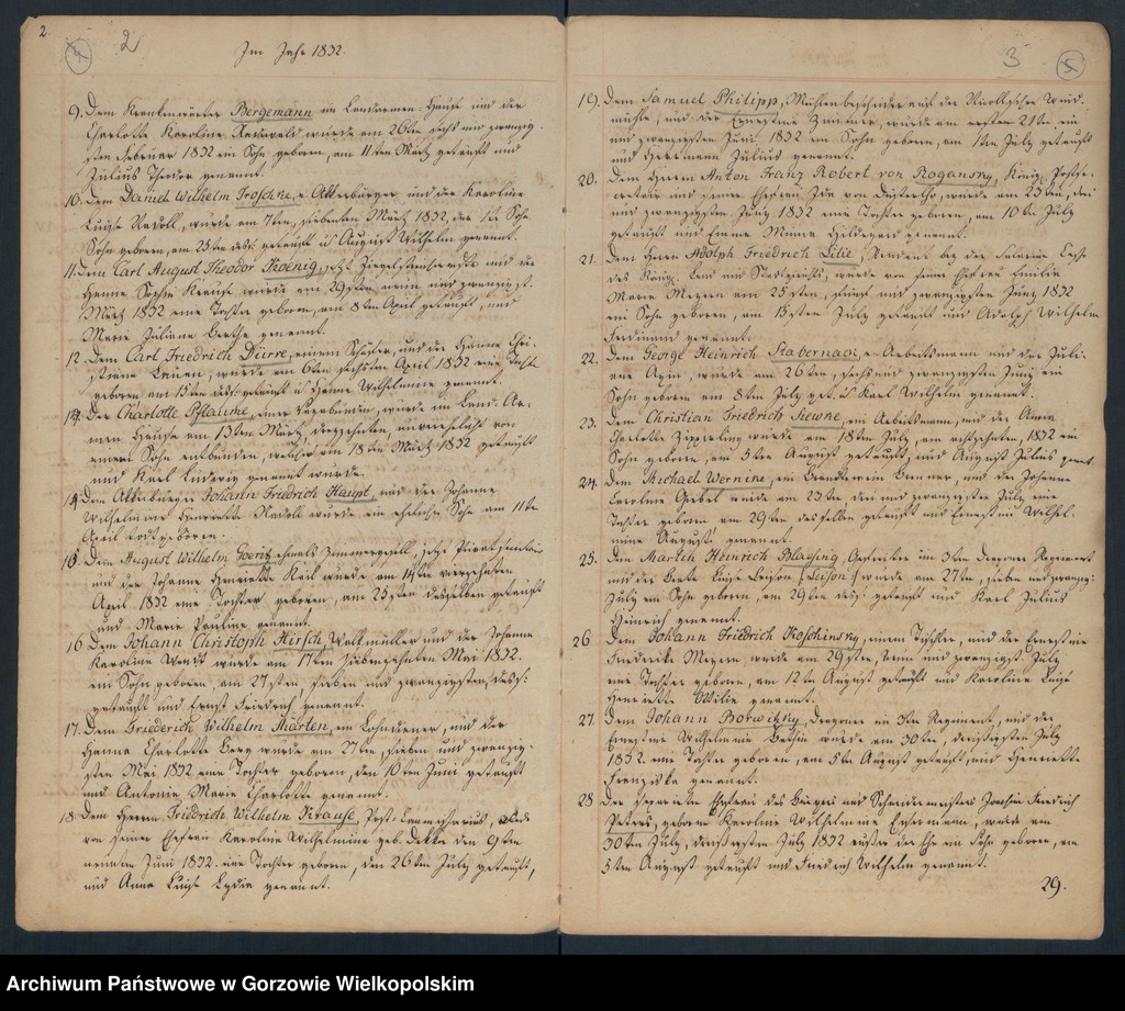 image.from.unit.number "Geborne und Copulirte in der Gemeine in Concordien Kirche zu Landsberg an der Warthe"