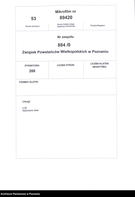 Obraz 2 z jednostki "Obra, powiat Wolsztyn - akta koła."