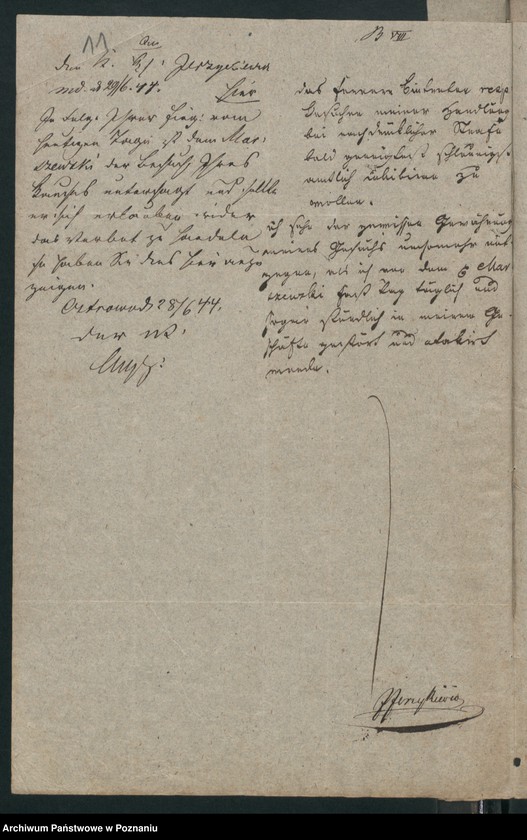 Obraz 15 z jednostki "A. betr. Zacharias von Marczewski"