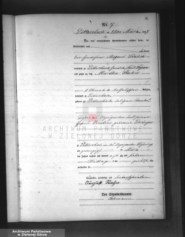 Obraz 10 z jednostki "[Księga aktów zgonów]"