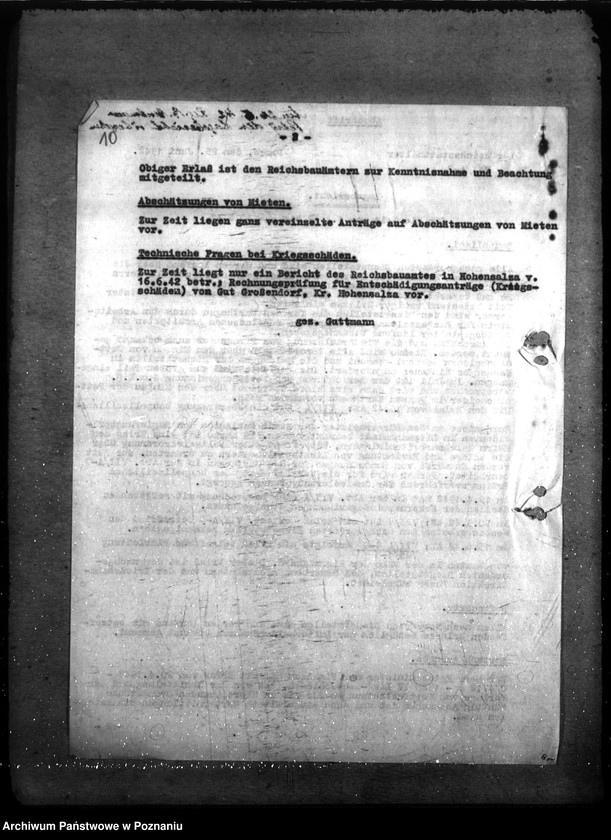 Obraz 14 z jednostki "Sprawozdania sytuacyjne wydziału budowlanego"