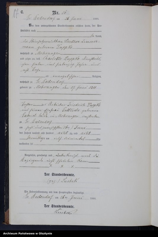 image.from.unit.number "Sterbe-Neben-Register Nr 1 - 33"