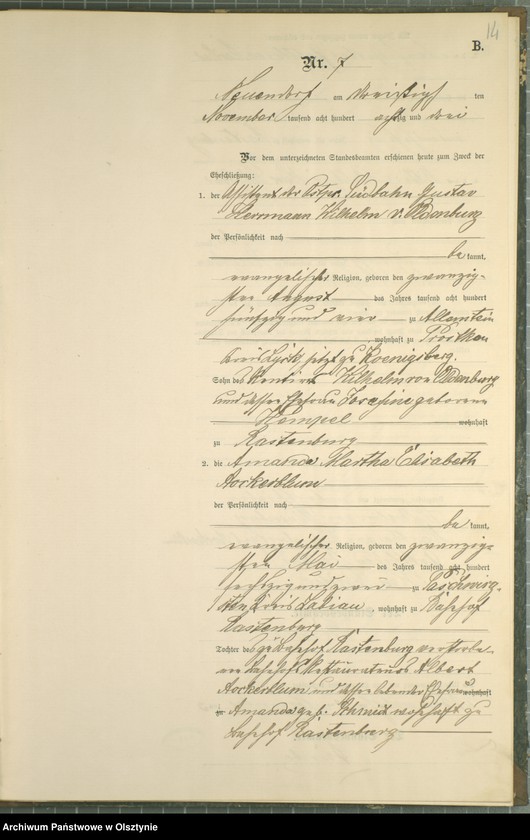 image.from.unit.number "Heiraths-Neben-Register Nr 1 - 9"