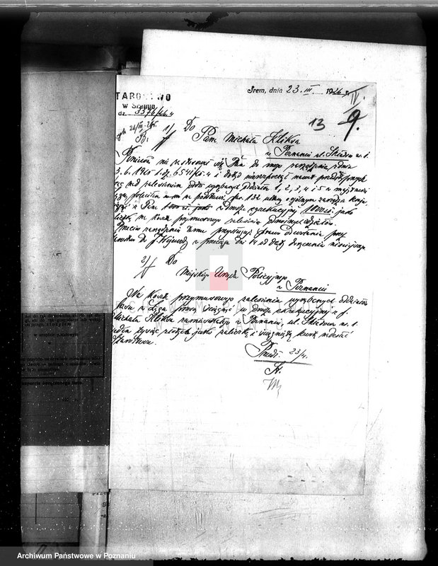 image.from.unit.number "Nadzór nad gospodarką w lasach majętności Łążek powiat śremski"