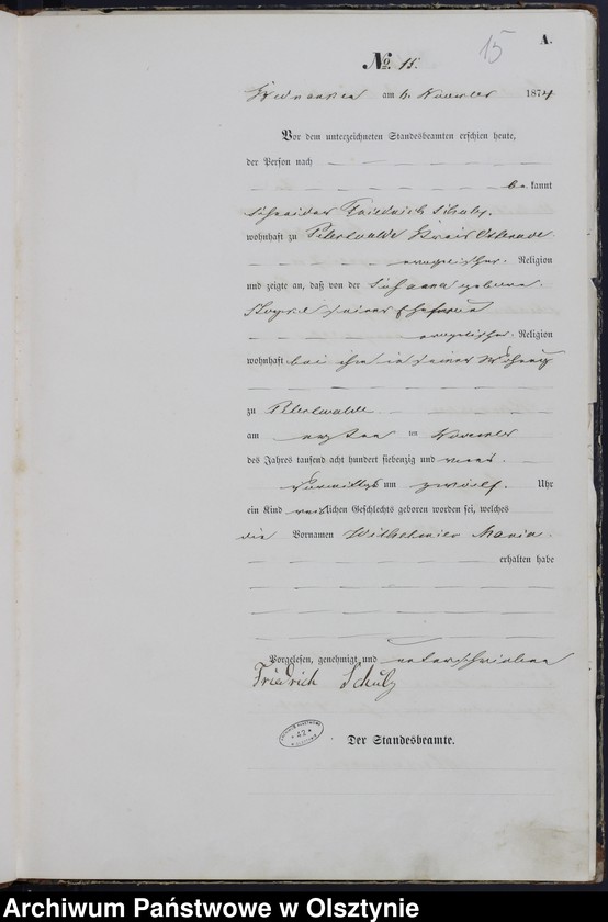 image.from.unit.number "Geburts-Haupt-Register Nr 1 - 45"