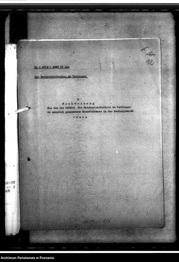 Obraz 16 z jednostki "Dienst- und Wohnraumzuteilung für die Behörden und Beamten"