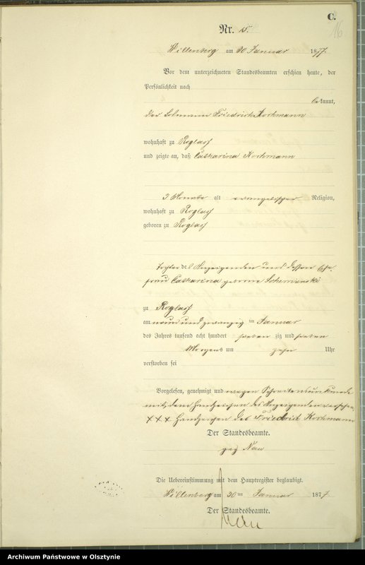image.from.unit.number "Sterbe-Neben-Register Nr 1 - 156"