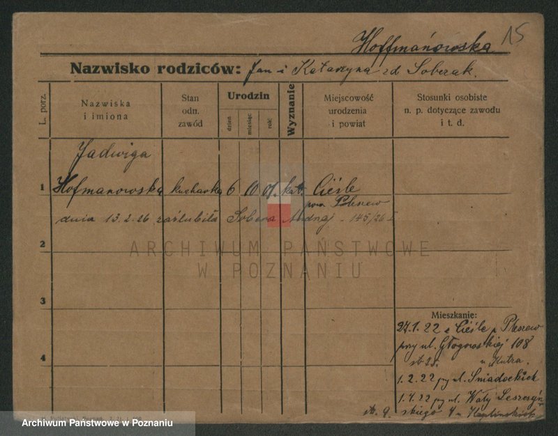 Obraz 15 z jednostki "Hofmański - Holc (-z, tz)"