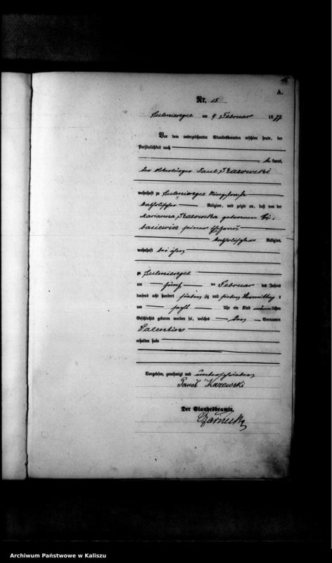 Obraz 18 z jednostki "[Księga urodzeń]"