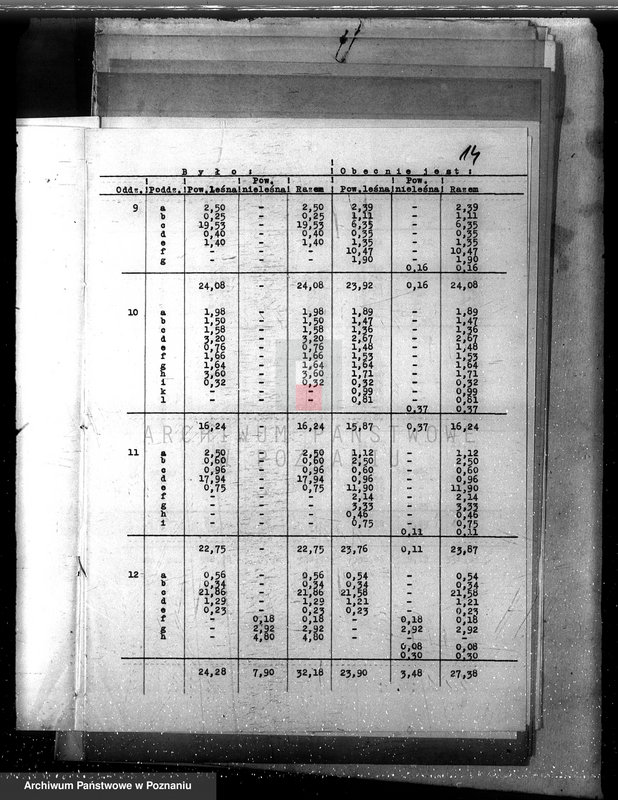 Obraz 18 z jednostki "/Nadzór nad gospodarką leśną majętności Siekówko/ 1938-1948"