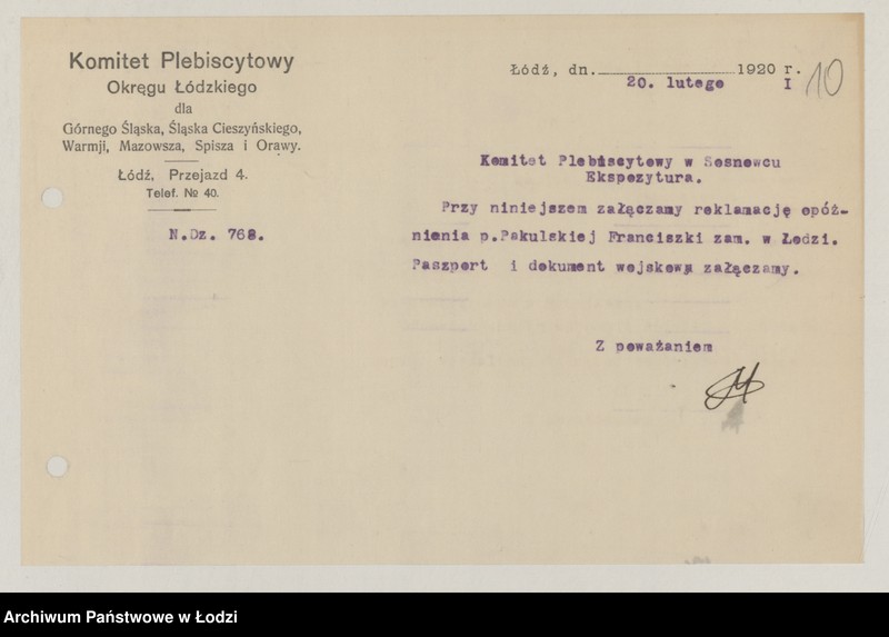 Obraz 12 z jednostki "[Telegramy]"