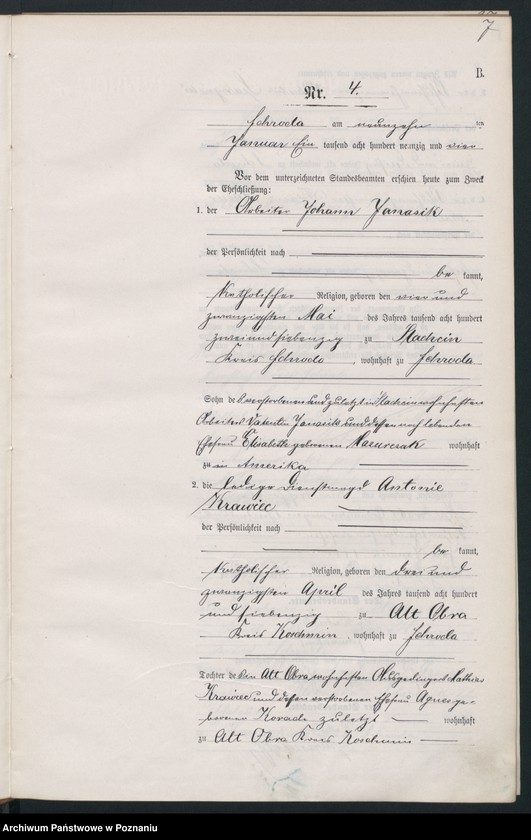 image.from.unit.number "Księga małżeństw"