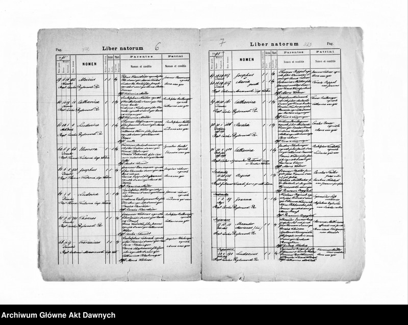image.from.unit.number "Parafia: różne. Dekanat: różne. Fragment księgi metrykalnej urodzeń z parafii Kołomyja, przedmieście Marjówka (Mariahilf) - dek. Kołomyja, 1895; fragment księgi metrykalnej urodzeń z parafii Śniatyn - dek. Horodenka, 1881-1883."