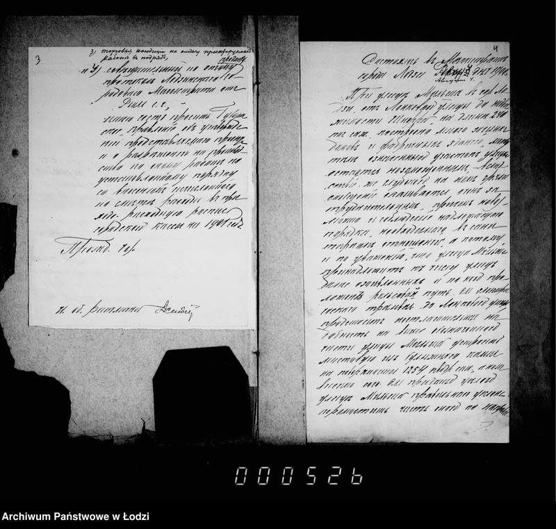 Obraz 6 z jednostki "O zamoščenji časti ulicy Mil´ša ot Lonkovoj ul. do nedvižimosti Šnera"