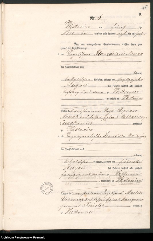 image.from.unit.number "Księga małżeństw"
