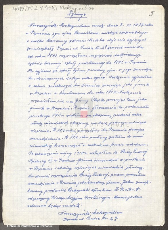 Obraz 20 z jednostki "Życiorysy powstańców wielkopolskich: N - tom lll /Nowaczyński Kazimierz - Nowak Władysław/."