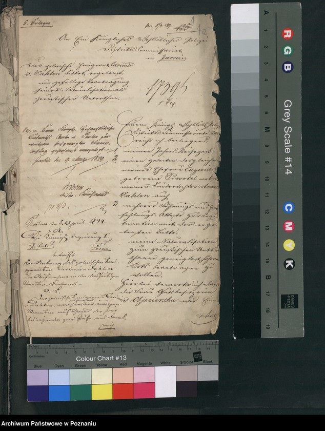 Obraz 5 z jednostki "A. betr. Kasimir Dahlen in Busko"