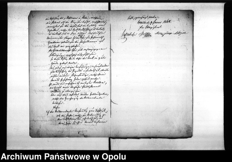 Obraz 7 z jednostki "Acta des Magistrats zu Oppeln betreffend den projektirten Bau eines Ringziegelofens auf Oberschale"