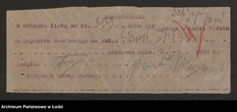 Obraz 7 z jednostki "Paweł Strohbach i S-ka - prowadzenie wykańczalni zarobkowej"