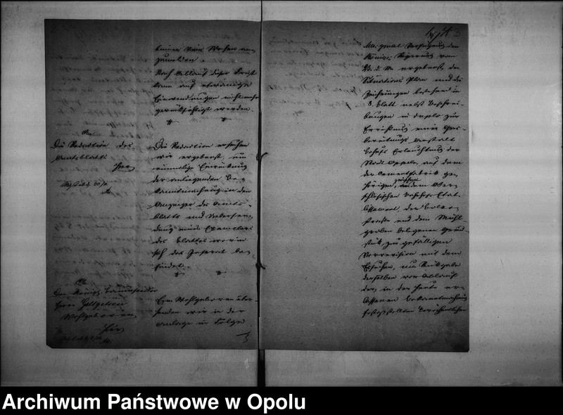 Obraz 7 z jednostki "Acta der Polizei - Verwaltung zu Oppeln betreffend gewerbl[iche] Anlage die Gasanstalt Vol. I"