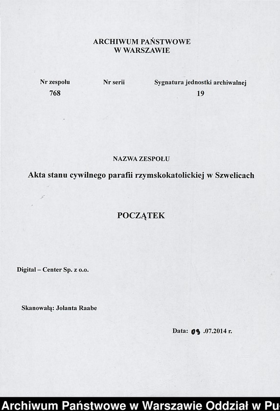 image.from.unit.number "Akta urodzeń, małżeństw i zgonów"