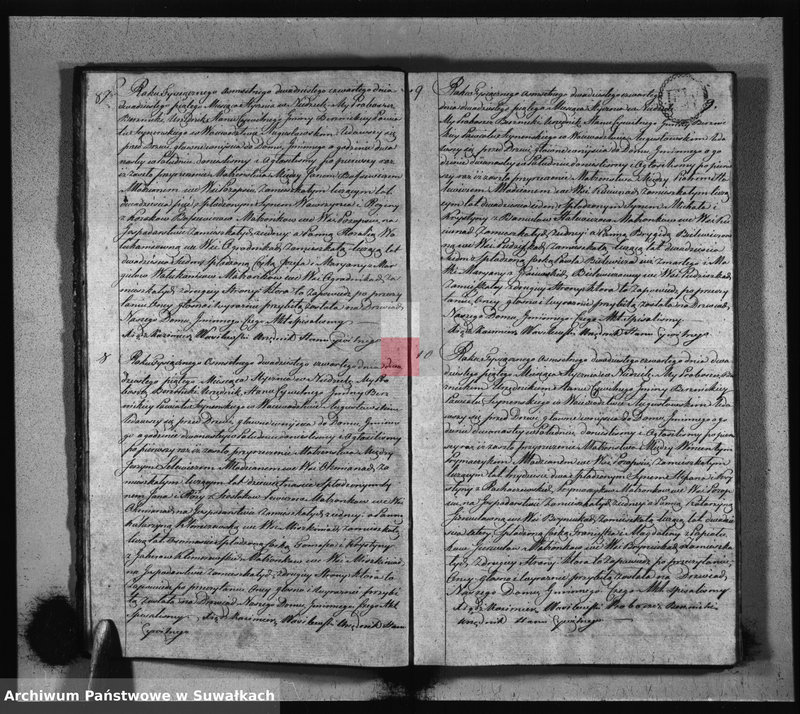 image.from.unit.number "Akta Szlubne Gminy Berznickiey Roku 1824 od 1-go Stycznia do 31 Grudnia"