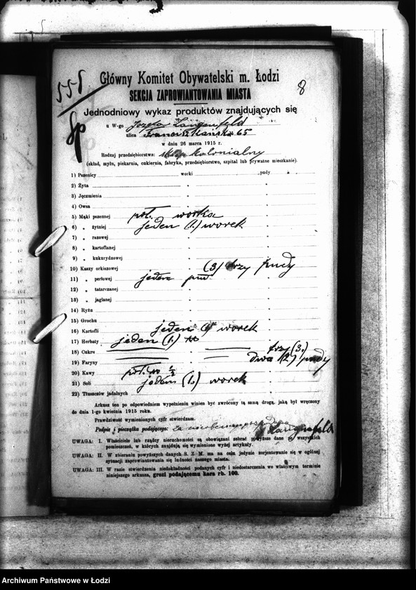 Obraz 11 z jednostki "Jednodniowy spis żywności"