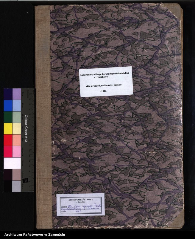 Obraz z jednostki "Akta urodzeń, małżeństw, zgonów"