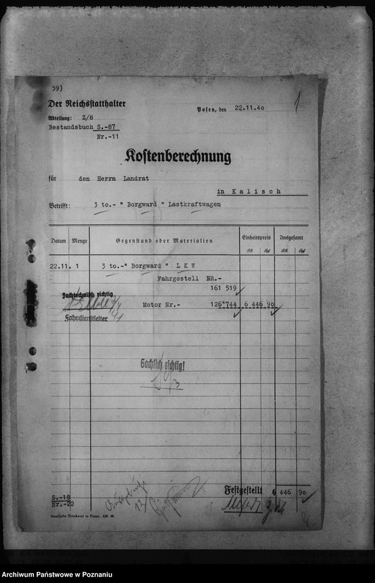 Obraz 5 z jednostki "Schloss Posen - przebudowa"