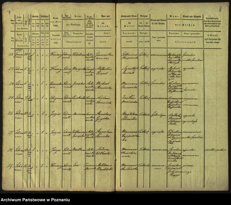 Obraz 7 z jednostki "Księga urodzeń"