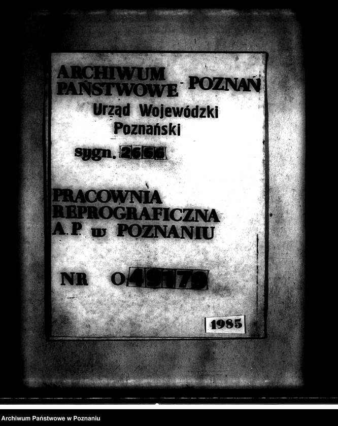 Obraz 19 z jednostki "/Klasyfikacja gruntów państwowych w powiecie obornickim - Murowana Goślina, Gościejewo, Długa Goślina/"