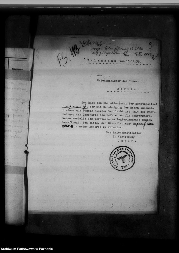 Obraz 13 z jednostki "Abordnung der Beamten"