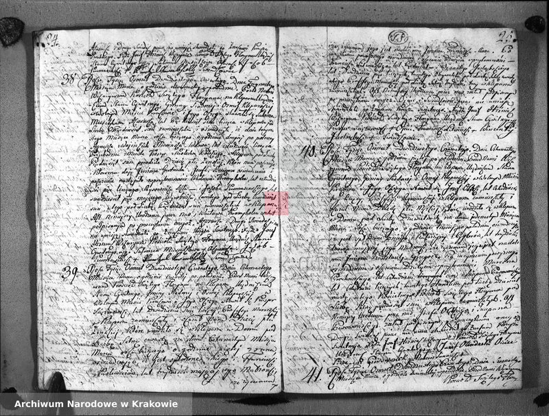 Obraz 15 z jednostki "Księga Aktów Urodzenia i Uznania dla Parafii Sgo Floryana przy Krakowie na Rok 1824"