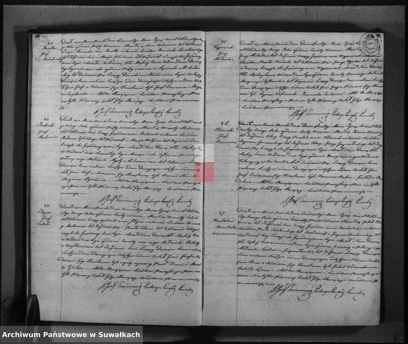 image.from.unit.number "Księga duplikat urodzonych, zaślubionych i umarłych w parafii katolickiej Puńsk na rok 1848"