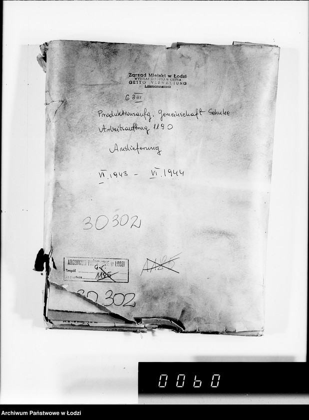 Obraz 4 z jednostki "63 III Produktionsaufgabe Gemeinschaft. Schuhe, Arbeitsauftrag 1190, Auslieferung"