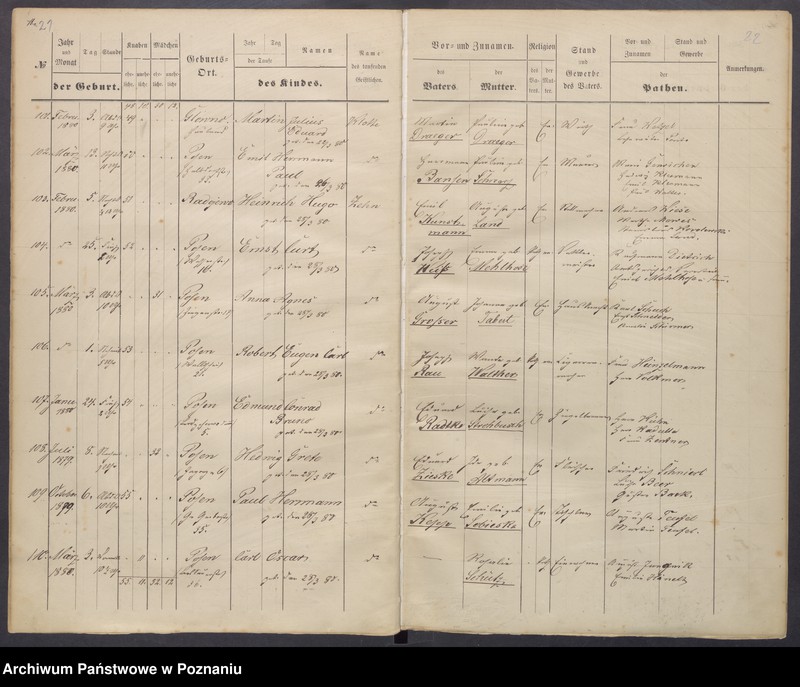 Obraz 14 z jednostki "Taufbuch"