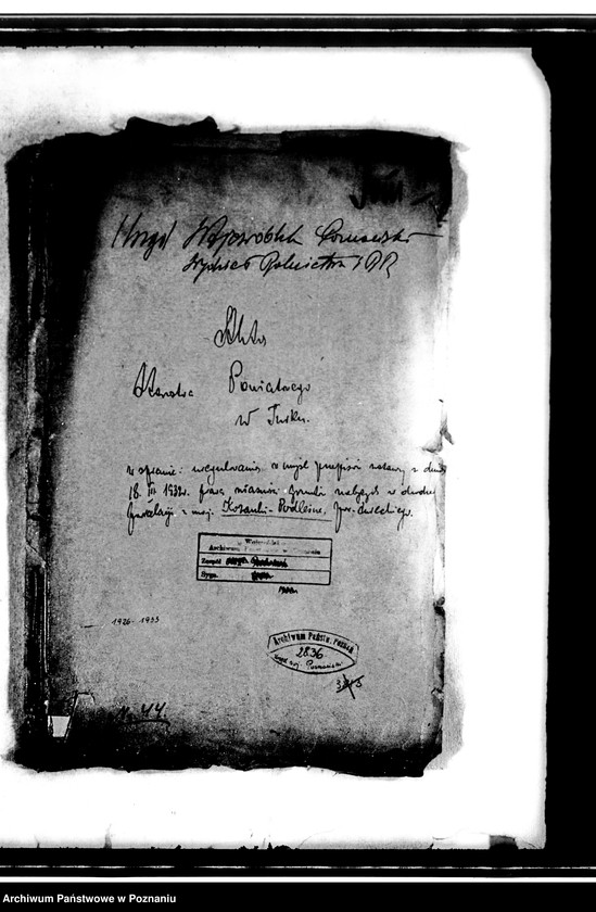 Obraz 4 z jednostki "Uregulowanie w myśl przepisów ustawy z 18.III.1932 r. prawa własności gruntów nabytych w drodze parcelacji majątku Kozanki-Podleśne powiatu tureckiego"