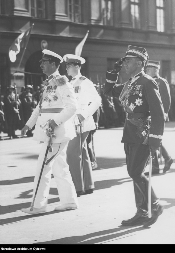 image.from.unit.number "Wizyta oficjalna króla Rumunii Karola II i rumuńskiego następcy tronu księcia Michała w Polsce"