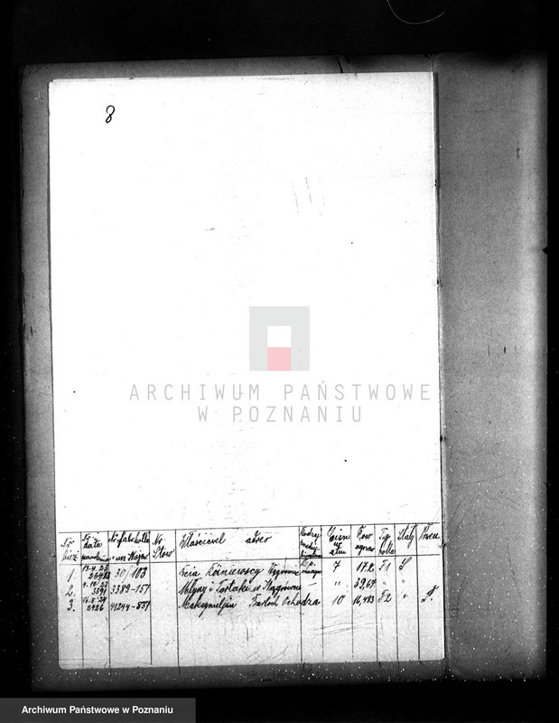 Obraz 13 z jednostki "Spis udzielonych pozwoleń kotłowych pow. Wolsztyn"