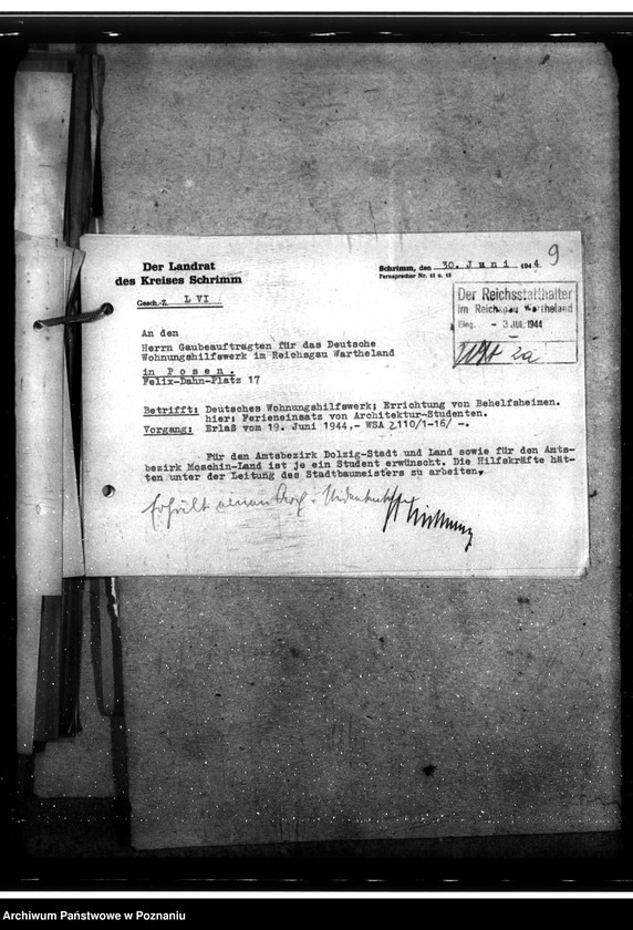 Obraz 15 z jednostki "Studenteneinsatz während der Semsterferien am Behelfsheimbau"