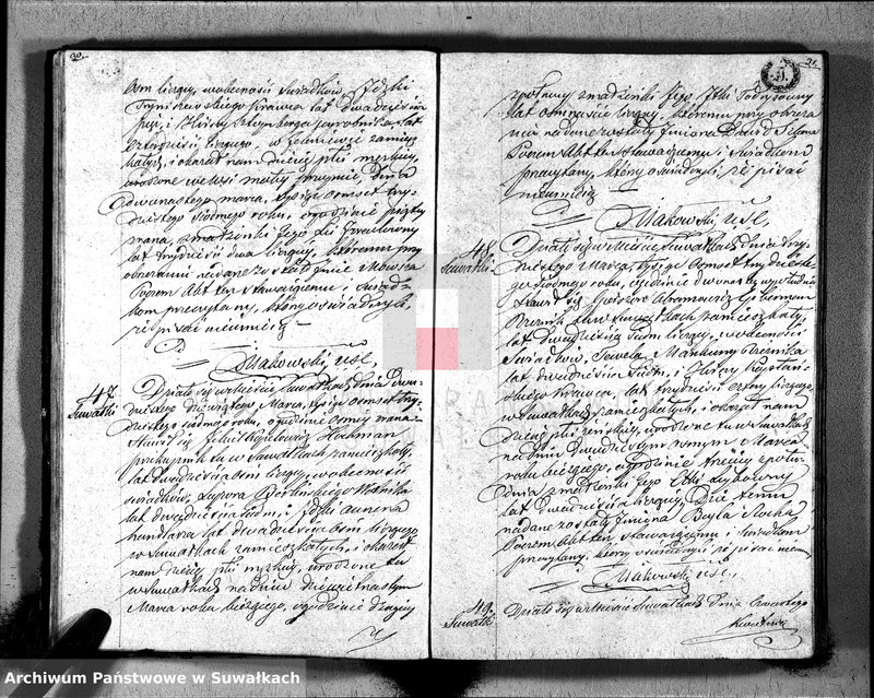image.from.unit.number "Duplikat Akta Urzędnika Stanu Cwilnego Wyznania Moyżeszowego Okręgu Suwalskiego i Jeleniewskiego do zapisywania Urodzonych, Zaślubionych i Zmarłych z roku 1837"