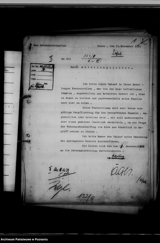 Obraz 5 z jednostki "Wohnungsfürsorge für Deutsche in Posen. Rundfunksempfanganlagen"